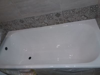 Покрытие чугунной ванны акрилом  в Черновцах